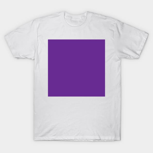 Solid Grape Light Purple  Monochrome Minimal Design T-Shirt by HiddenPuppets